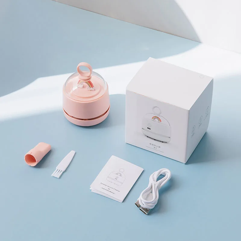 เครื่องดูดฝุ่นไร้สายแบบใช้มือถือรถ Mini USB เครื่องดูดฝุ่นบ้าน