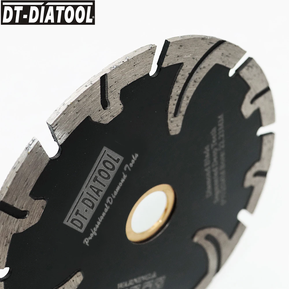 DT-DIATOOL 5pcs/set Deep Teeth Diamond Disc Saw Blades Cutting Wheel for Granite Stone Concrete Cutter Dia 4.5"/5"/7"/9"