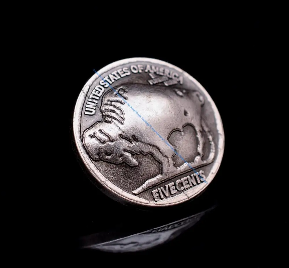 10X Argento Antico Buffalo Nickel Vite A Testa Posteriore Concho per Cintura Accessori per lavorazione pelle Sacchetto dei bagagli Ferramenteria E