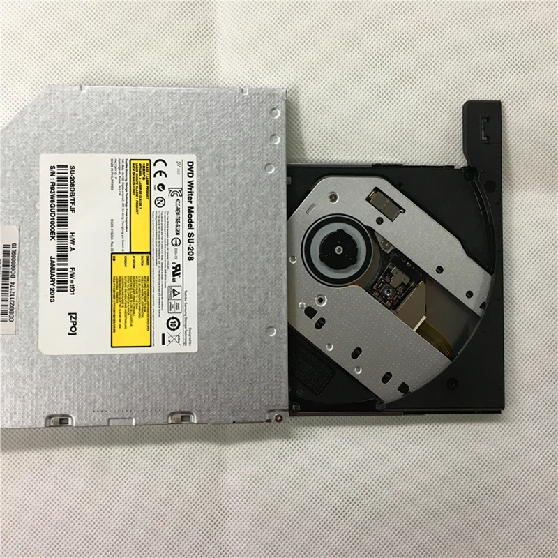 New original 8X DVD Burner 9.5mm Super Slim built-in DVDRW drive MODELL: SU-208 SU-208DB SU-208GB SU-208FB
