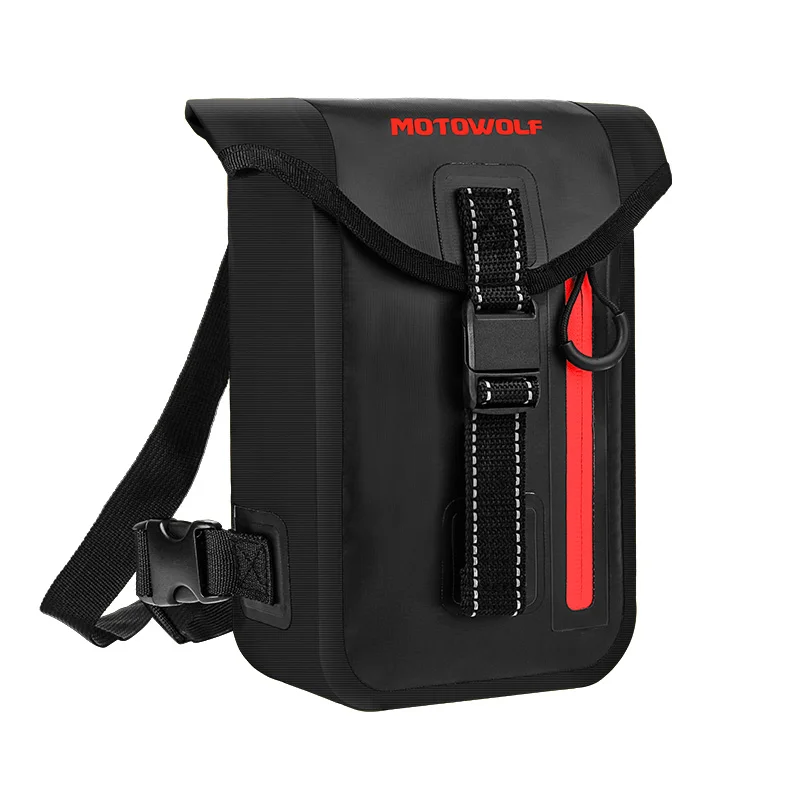 Motorcycle Waterproof Leg Bag Thigh Hip Bum Belt Bag Motorcycle Travel Cell Bag /Mobile Phone Purse Fanny Pack Motorbike Leg Bag