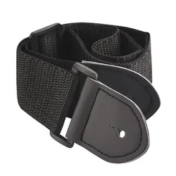 Ceinture de guitare acoustique classique universelle en Nylon, réglable, avec sangle en cuir PU, accessoires pour guitare Folk