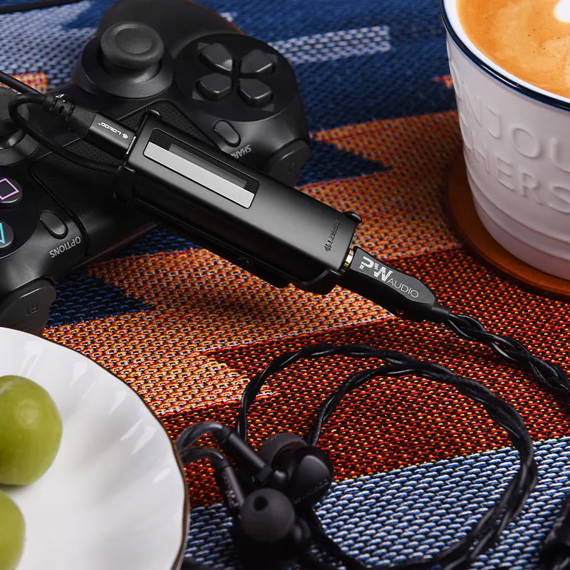 Lotoo pata s2 pequena cauda dac 3.5mm 4.4mm equilibrada usb decodificação amp cabo integrado portátil decodificador s1 atualização