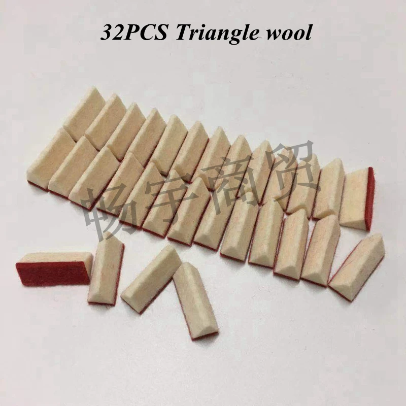 Piano tuning tools accessories Grand Piano damper felt Bass/Treble/Alto/tenor triangle wool/Flowering it/Slot wool Piano parts