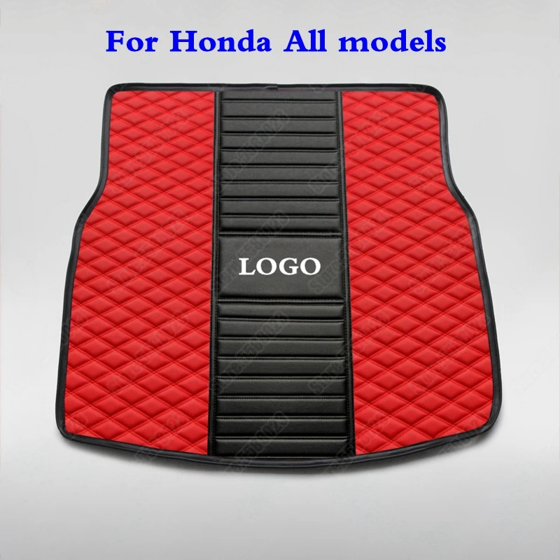 

3D Car Trunk Liners Mats for For Honda Insight Jazz Fit City CR-Z HR-V CR-V Accord Civic Automobile Cargo Boot Trunk Pads Mat