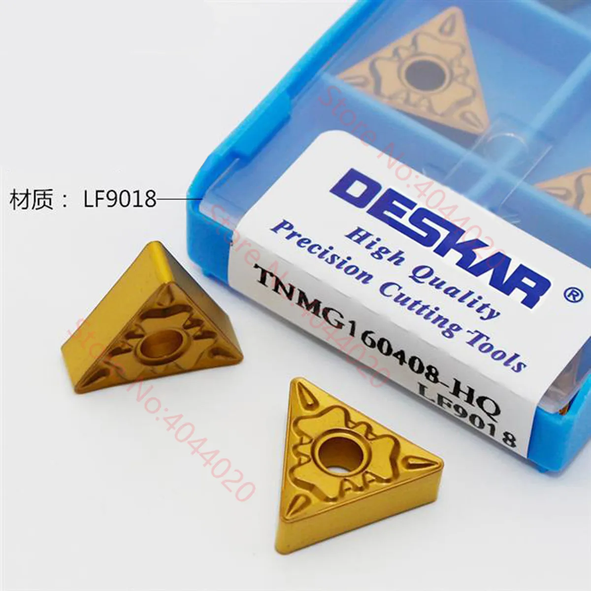 

DESKAR TNMG160404 TNMG160408-PM LF9018 карбидная вставка TNMG вставки
