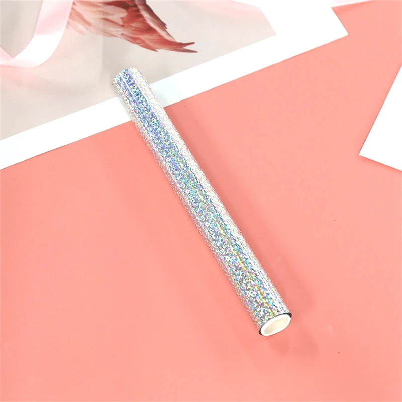Toner Reactive Foil Shiny Silver Multicolor Paper Diy Crafts Make Hot Foil Plates By Laser Printer and Laminator Scrapbook New