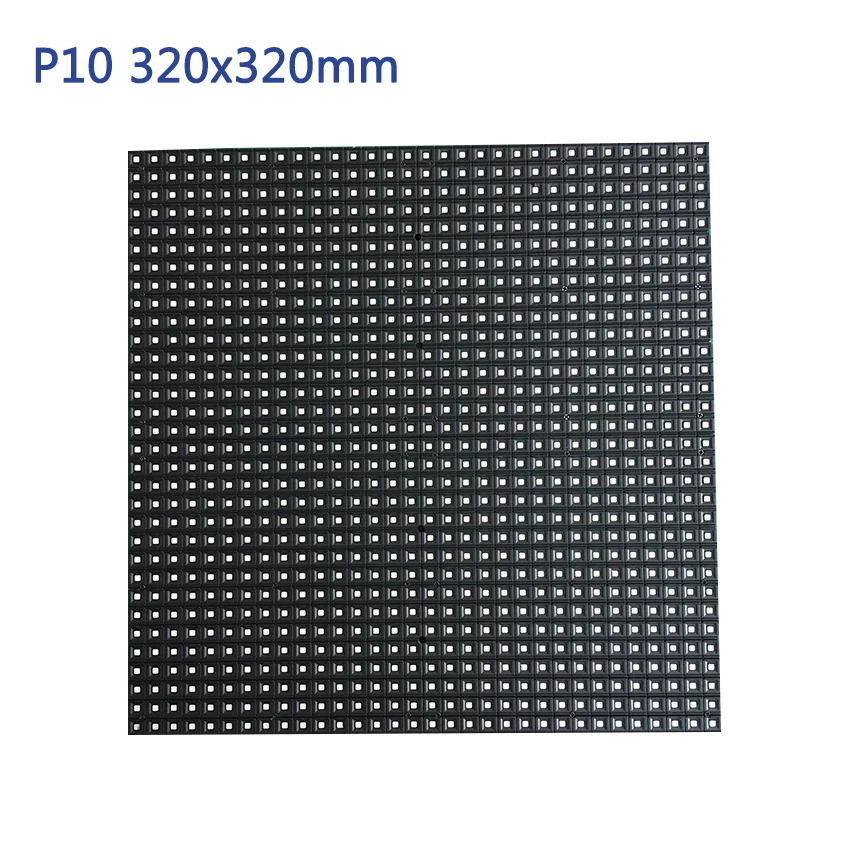 SMD3535 Outdoor P10mm 320x320mm led module full color led video wall front service led display panels module