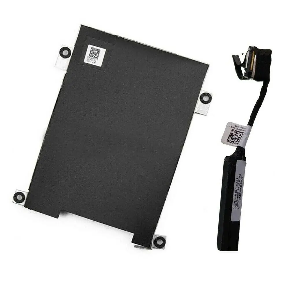 HDD Cable 80RK8 +Caddy Frame Bracket 0NDT6 For Dell Latitude 5490 5491 5480