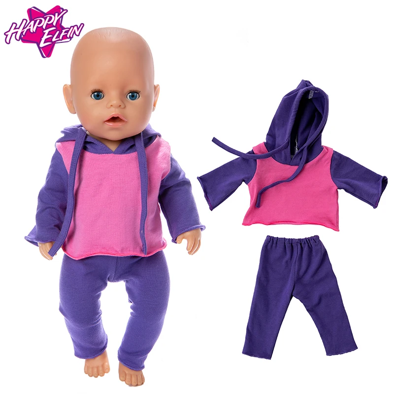 2019 New Dolls Suit Fit For 43cm New Born Doll 17 pollici Reborn Baby Doll accessori