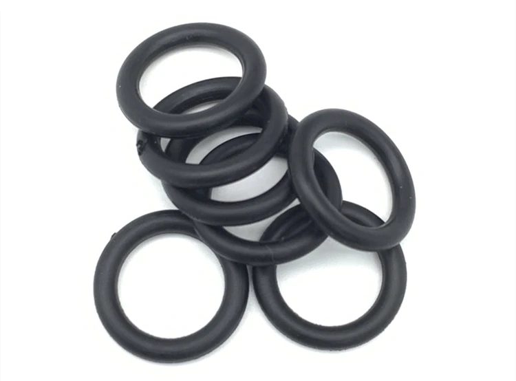 50pcs NBR Nitrile O Ring Gasket CS1.78mm 2mm Black Oil Wear Corrosion Resistant High Elastic Seal for Auto Engine Plumbing