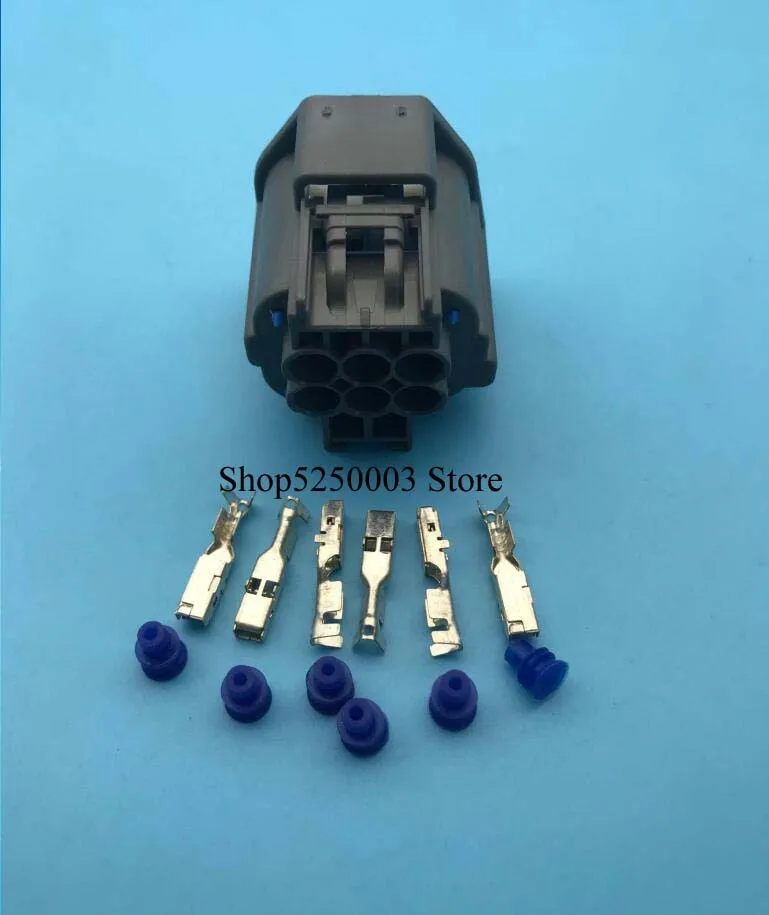 

5pcs 6 pin 2.8mm female auto housing electric connector for Fuel pump petrol pump plug with relevant terminals and seals and