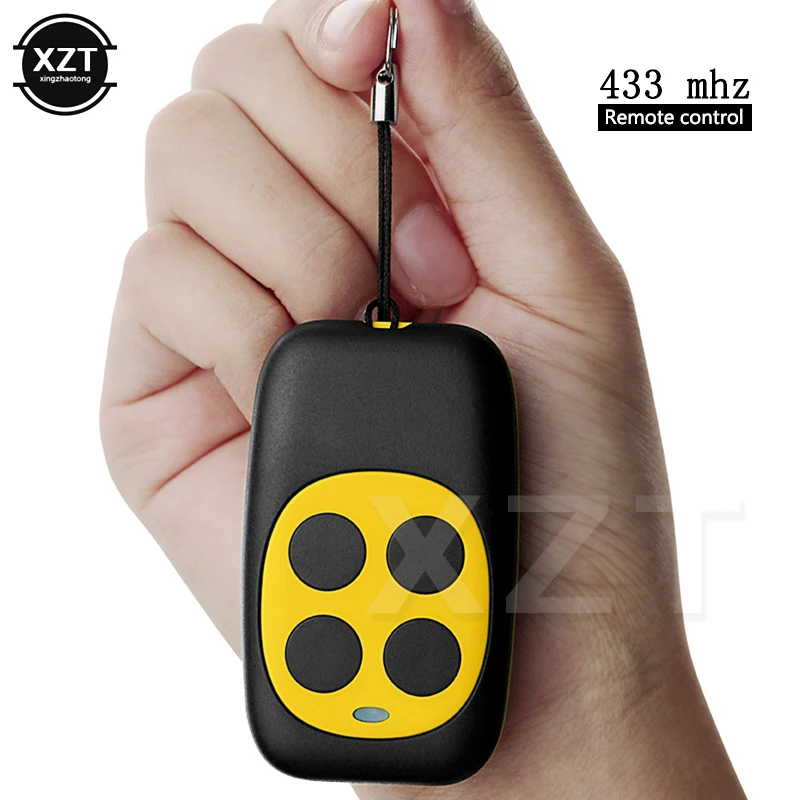 433Mhz Universal Wireless Remote Control RF 4 Keys Copy Cloning Gate Garage Door Auto For PT2242 HCS101 HT6014 BANDY CAME TOP432