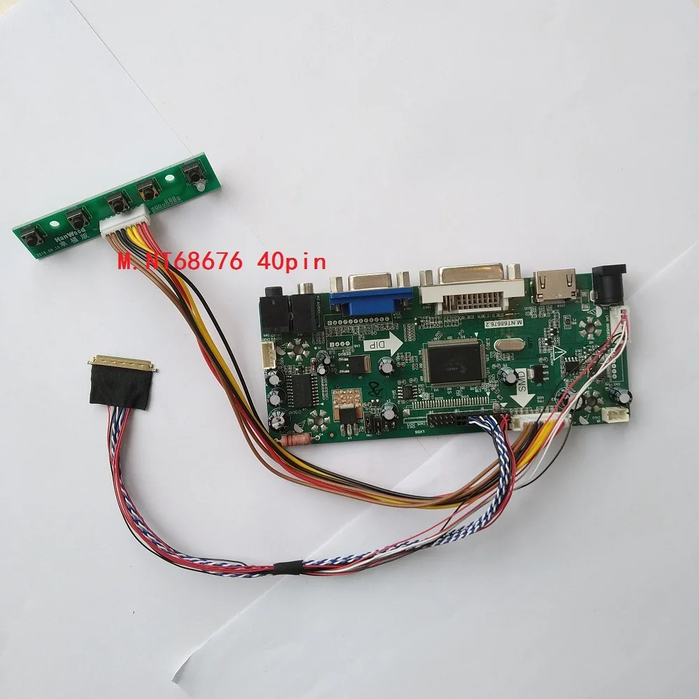 For LP156WH2(TL)(F1)/(TL)(FA)/(TL)(G1)/(TL)(G2)/(TL)(H2) LVDS DVI VGA LED HDMI Controller board 1366*768 cable card monitor