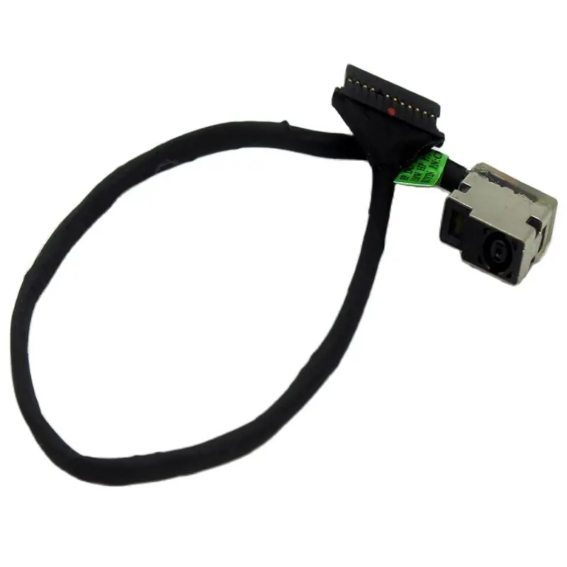 Conector de energia dc, conector em cabo de porta de carregamento para hp omen 15-ce 924112-f15 924112-s15