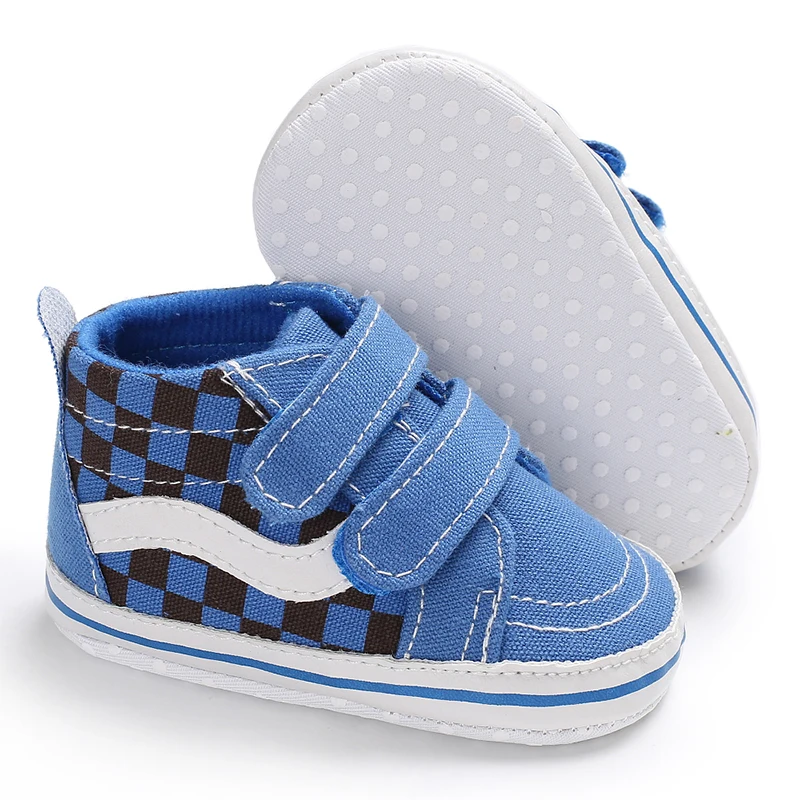 2025 neue Baby Leinwand Turnschuhe Anti-slip Weiche Plaid Baby Junge Mädchen Schuhe Neugeborene Erste Wanderer Infant Baby unisex Casual Schuhe – Detail 28