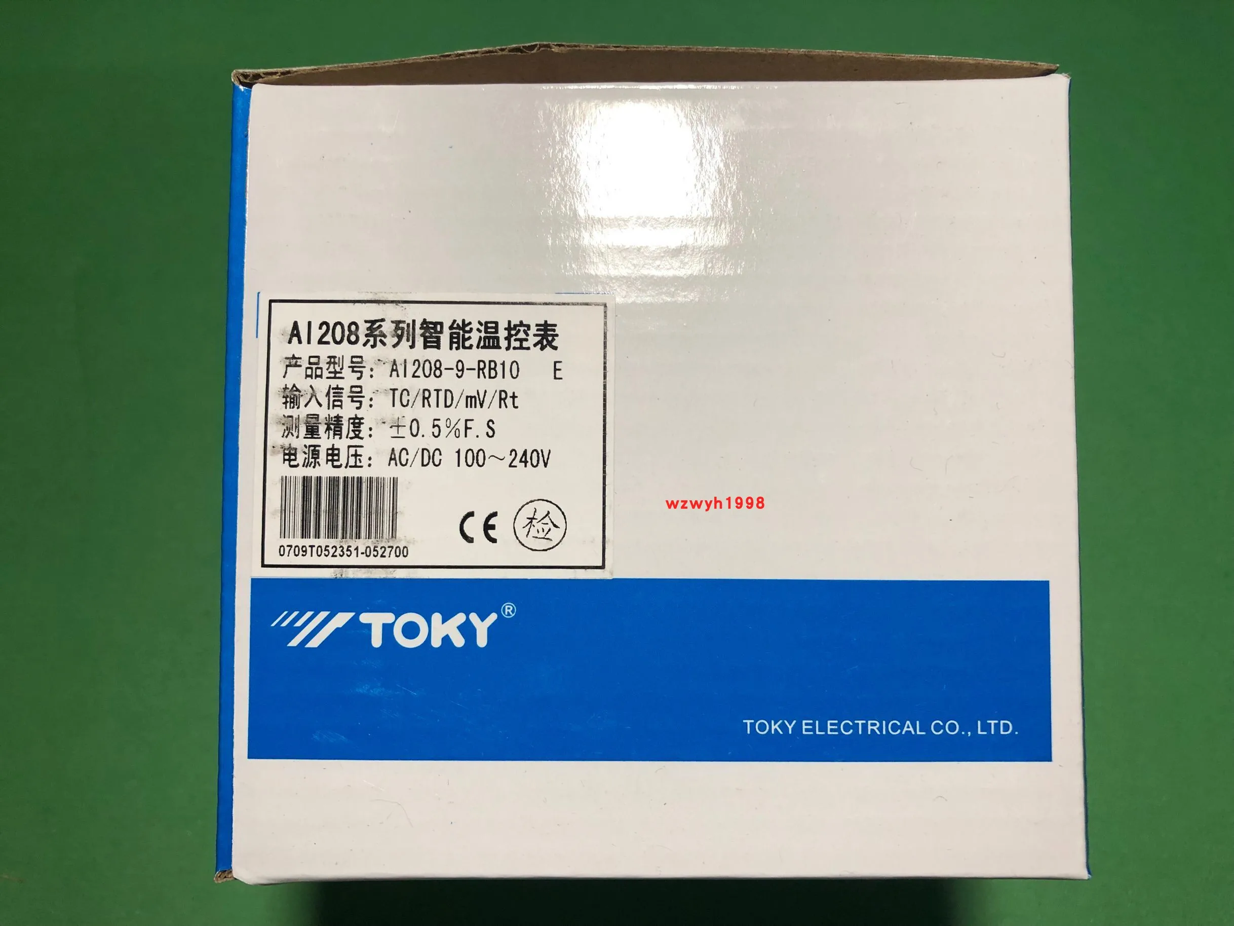 Imagem -02 - Toky Dongsaki Ai208 Série Medidor de Controle Temperatura Inteligente Ai208-9-rb10 Controlador Temperatura Ai208-9-sb10