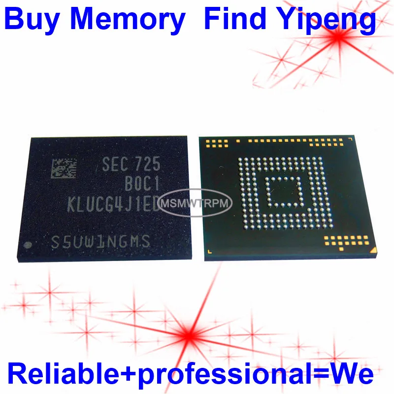 

KLUCG4J1ED-B0C1 153FBGA UFS2.1 2.1 64GB Mobilephone Memory New original and Second-hand Soldered Balls Tested OK