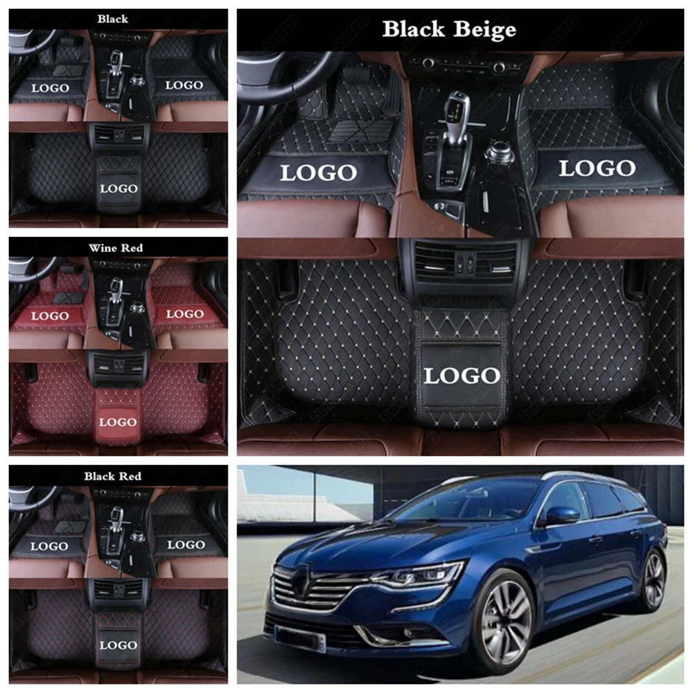 

Custom Car Floor Foot Mats for Renault Fluence Scenic Captur Talisman Espace Logan Koleos Megane Laguna Latitude Kadjar Duster