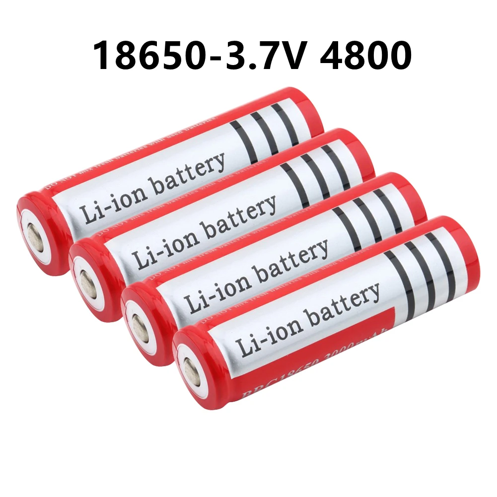 18650 bateria litowa 3.7 V Volt 4200mah BRC 18650 akumulator litowo-jonowy baterie litowe do Power Bank Torch