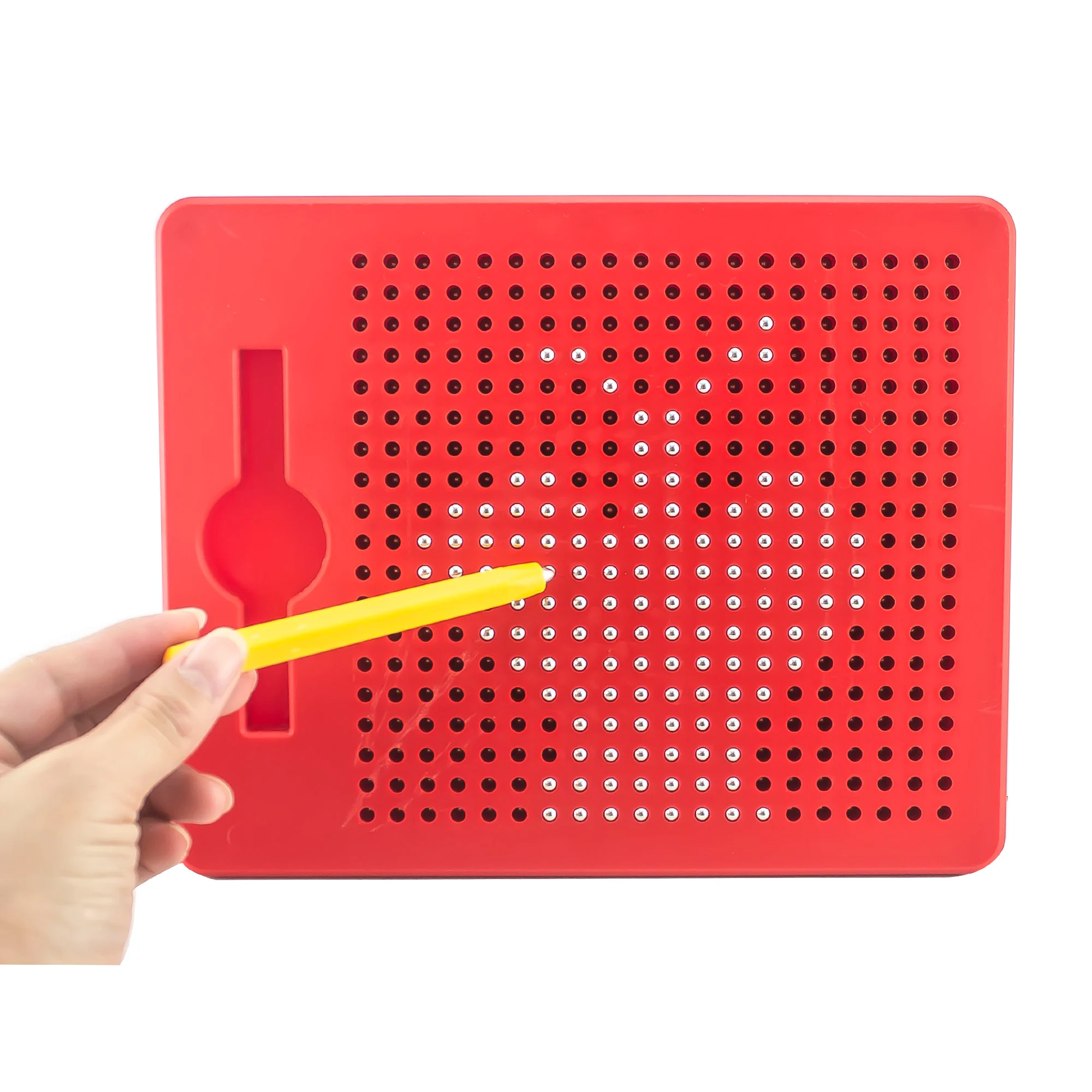 small size magnetic magpad dots magnet beads writing board with stylus pen and 8pcs card drawing toys educational toys