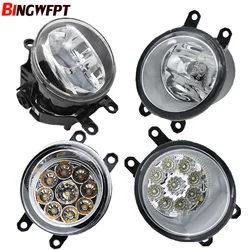 1pair H11 LED Fog Light Halogen Fog Lamp 12V For TOYOTA AVENSIS AURIS RAV 4 III CAMRY Corolla PRIUS YARIS 2006-2012