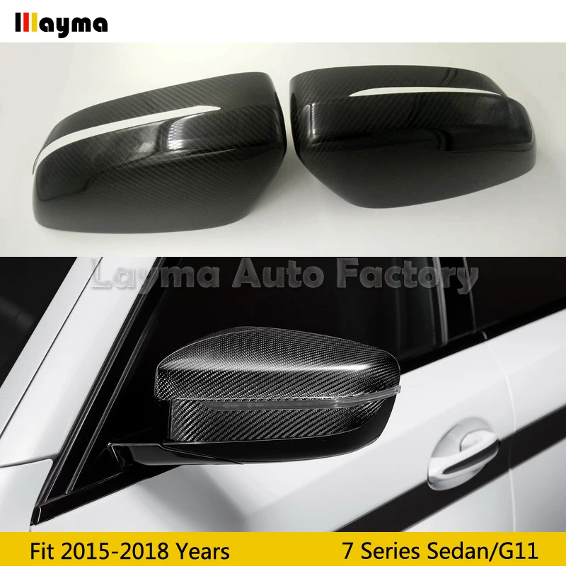 

Performance Style Carbon Fiber Mirror cover For BMW 7 Series G11 730i 740i 750i M760i 2015-2018 year New 7 Car rear mirror cap