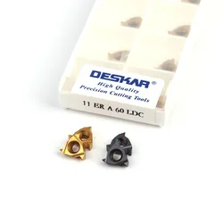 DESKAR 11ER AG55 A60 LDA 11IR AG55 A60 LDA 11ER AG55 A60 11IR AG55 A60 LDC 나사 CNC 인서트 초경 공구 고품질 제품