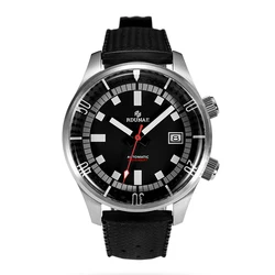 RDUNAE  R3BK new black 200M diving mechanical watch luxury sapphire glass NH35A movement automatic men's watch