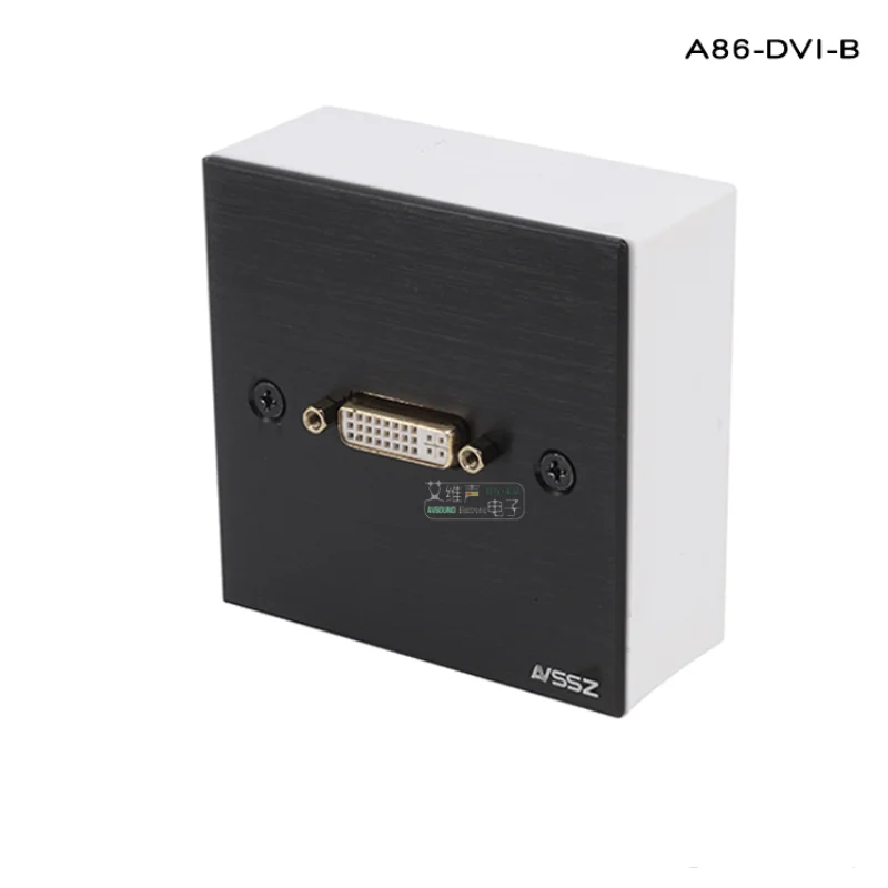 1Pcs 86 Panel Notebook Video 1 bit DVI Desktop Box Female to Female Dual Connection Signal Line Projector