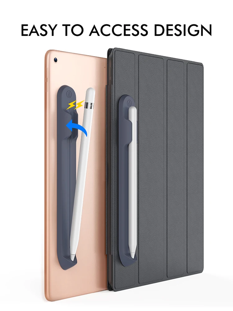 Silicone Holder 1 2nd Generation Case For iPad Pencil 2 1 Holder Tablet Touch Pen Stylus Pen Slot High Quality