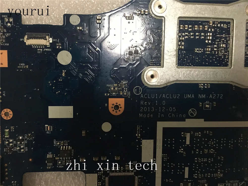 Yourui Cho Lemovo G50-70 Z50-70 Laptopmotherboard Với 2957u CPU ACLU1 ACLU2 UMA NM-A272 Test Mainboard Ok