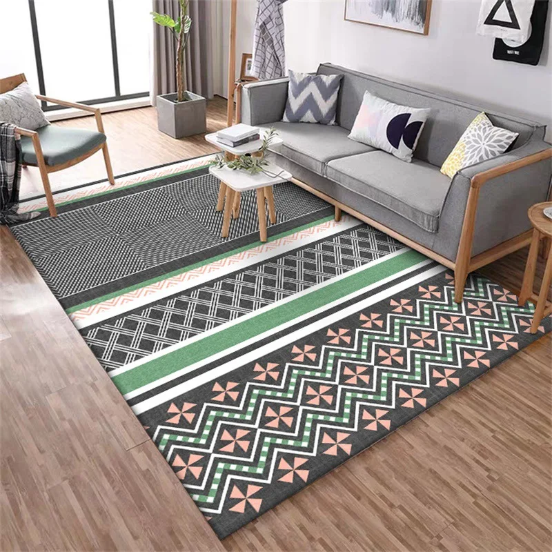 

3D Geometric designs patterns Rugs modern simple nordic style Carpets for living room bedroom area rug 3d printed home floor mat