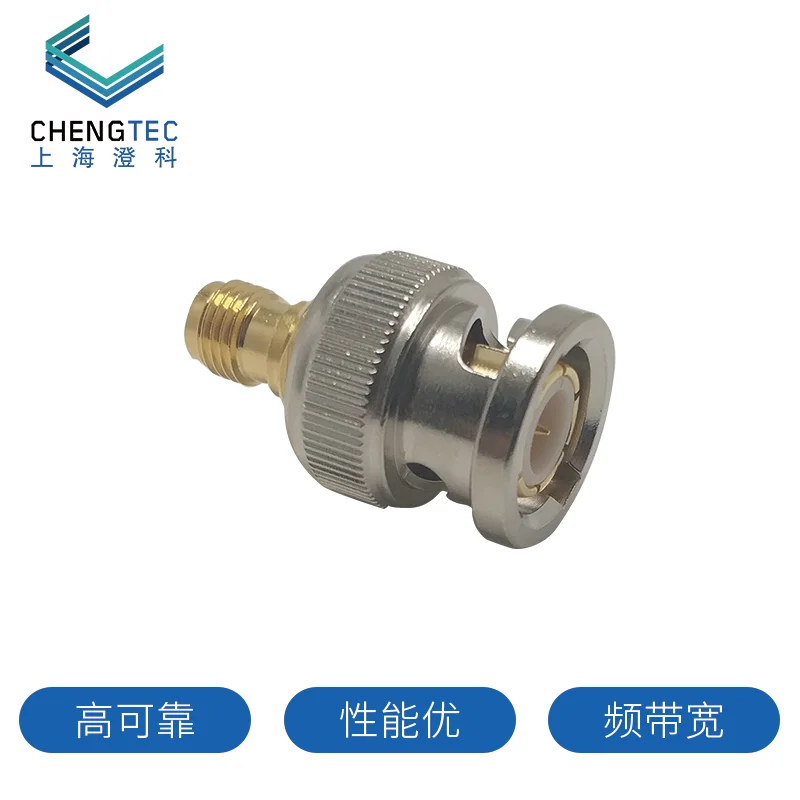 Adaptador de conector RF, conversión de cabeza SMA hembra a BNC macho