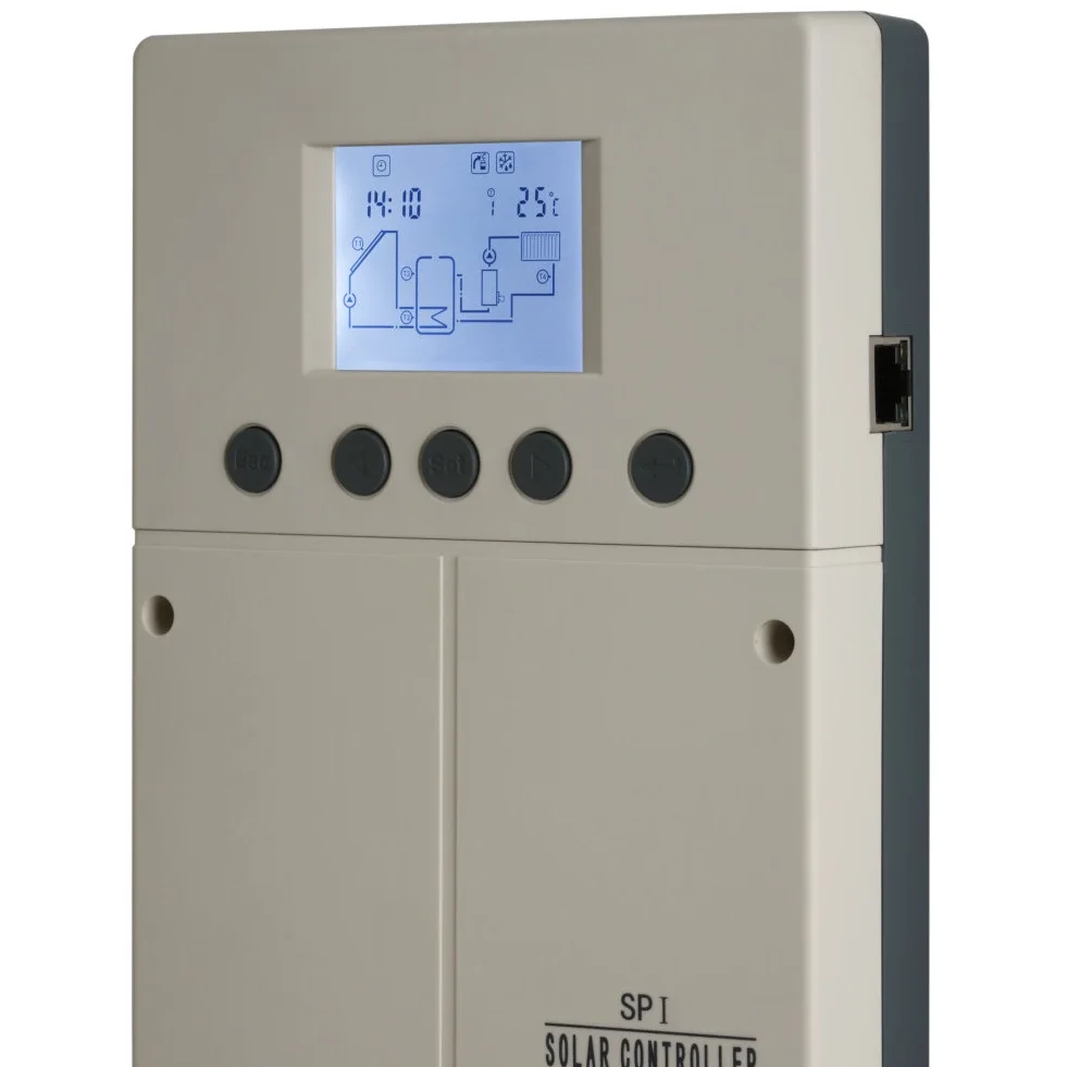 SWH Soalr Hot Water Heater Tank Controller SPI with 6 Operating Systems Solar Collector Heating Controller