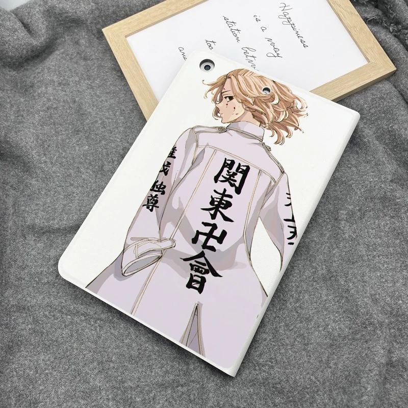 Anime Tokyo Revengers ipad case For Air 4 iPad Pro 2020 10.5 With Pencil Holder 10.2 inch 8th 7th 12.9 Pro 2018 Mini 4 5 Case