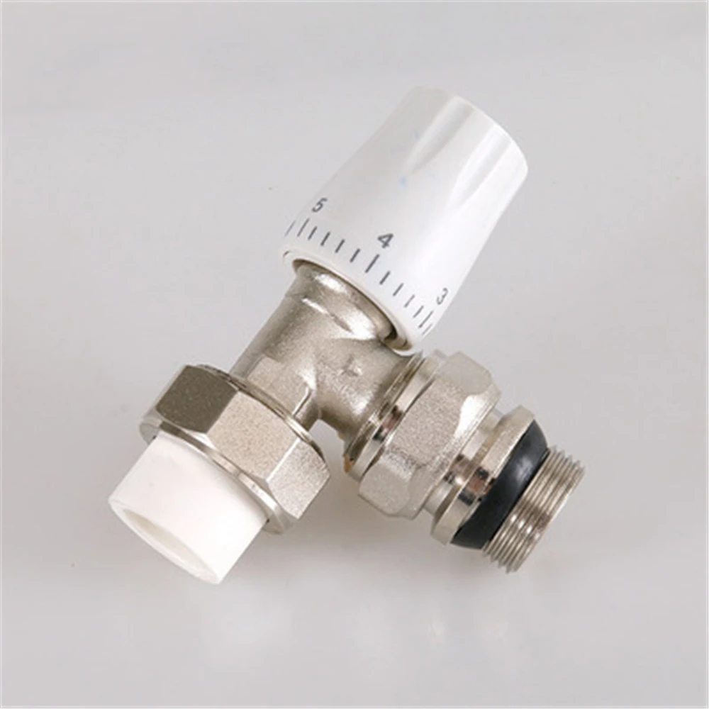 

New PPR20 Manual Temperature Control Valve Surface Mounted Radiator Home Heating Valve Switch Valve 4 Points 6 Points