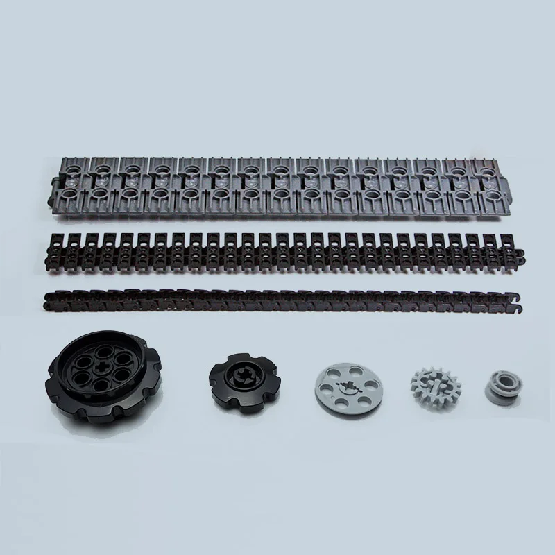 5-100Pcs High-Tech Wedge Belt Wheel/Link Chain/Link battistrada Drive Gear Parts Building Block giocattoli fai da te compatibili con MOCs 14149