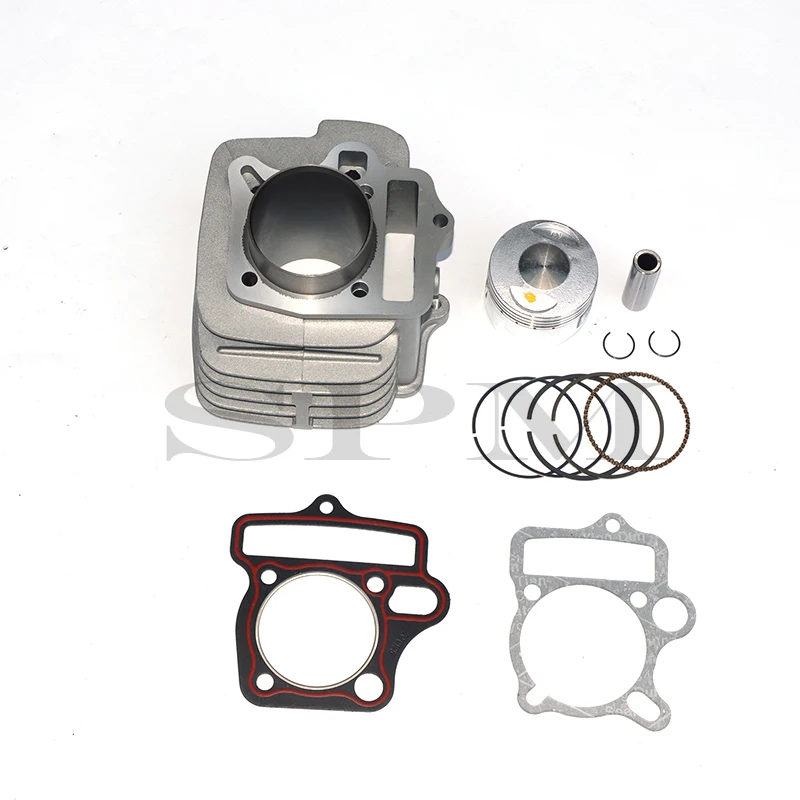 Motorcycle 54MM 138cc Lifan Cylinder Kit Cylinder Piston Gasket Ring Engine Parts