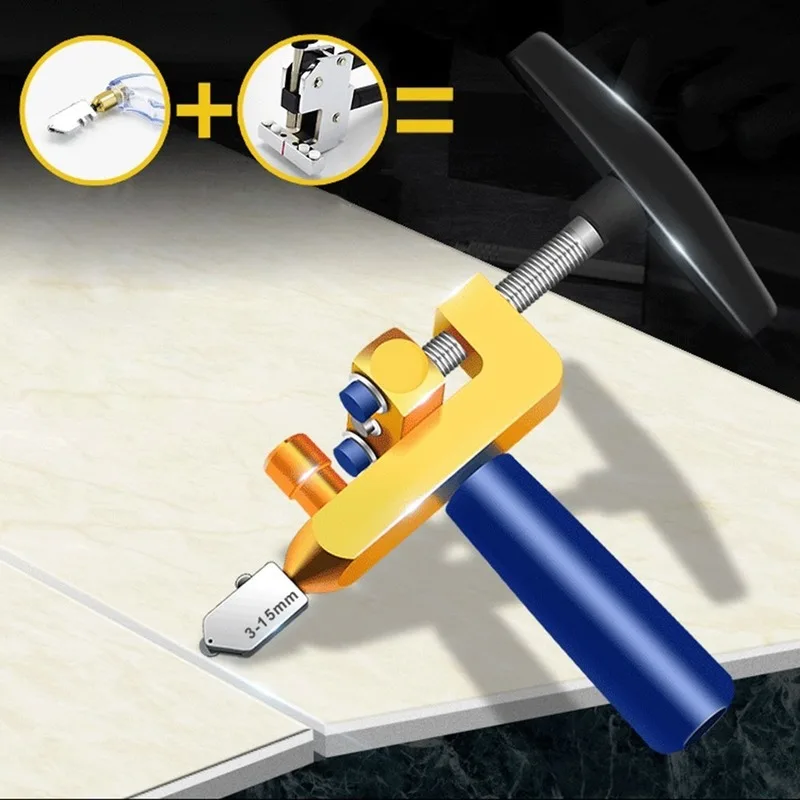 

SUNSHINE Керамика плитка Стекло резки цельное резак Портативный многофункциональный инструмент 2 в 1 Многофункциональный ручной инструмент
