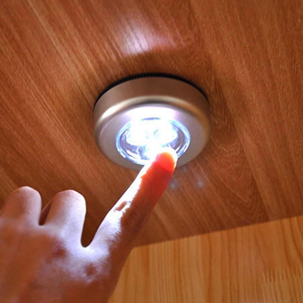 Drahtlose Nachtlicht Touch Push selbst klebende Sicherheit modische Lampe Not licht Schrank Schlafzimmer Küche