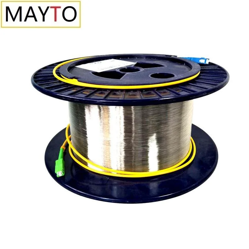 MAYTO SC/APC-SC/UPC 1KM 9/125 OTDR Singlemode Single Bare Fiber OTDR Measuring Optical Fiber Cable Test Optical Fiber Reels