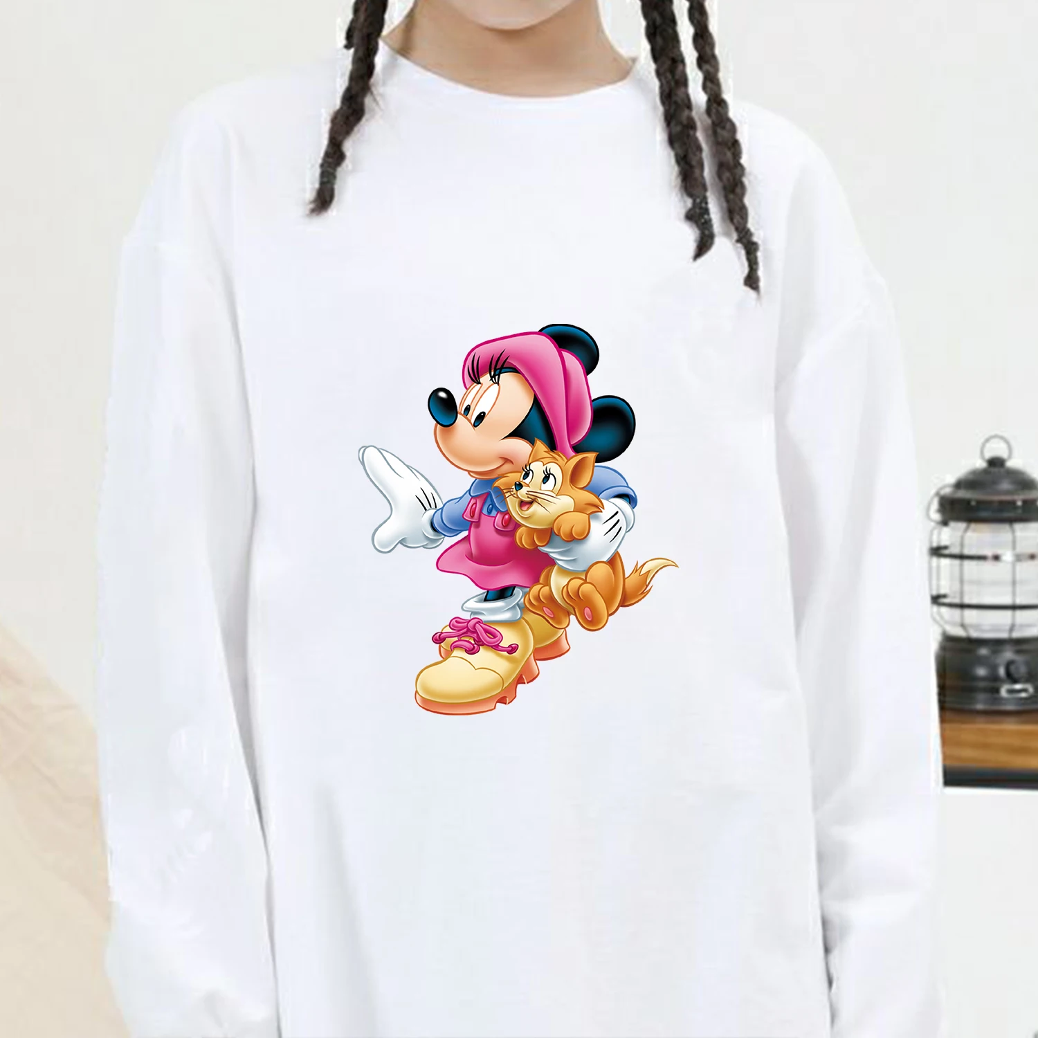 Wzory kreskówkowe Mickey Minnie aplikacja na ubrania naszywki dla dzieci odzież kurtka przenikania ciepła łatka z pcv