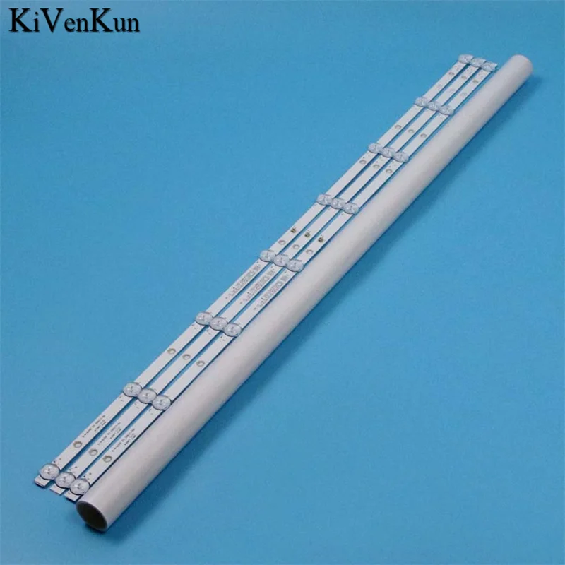 3PCS/Set NEW LED Lamp Bar For Kamosonic KS-1243 Backlight Strips SD43-DNJF-IK41 Array Matrix Line Bars Rulers Illumination Strap