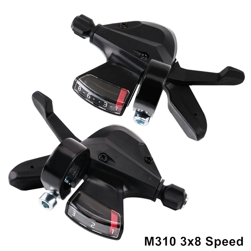 1 paio 3 x8-speed leva del cambio cambio destro sinistro deragliatore per bicicletta per Shimano Acera SL-M310 Mountain Hybrid Bike parti di biciclette