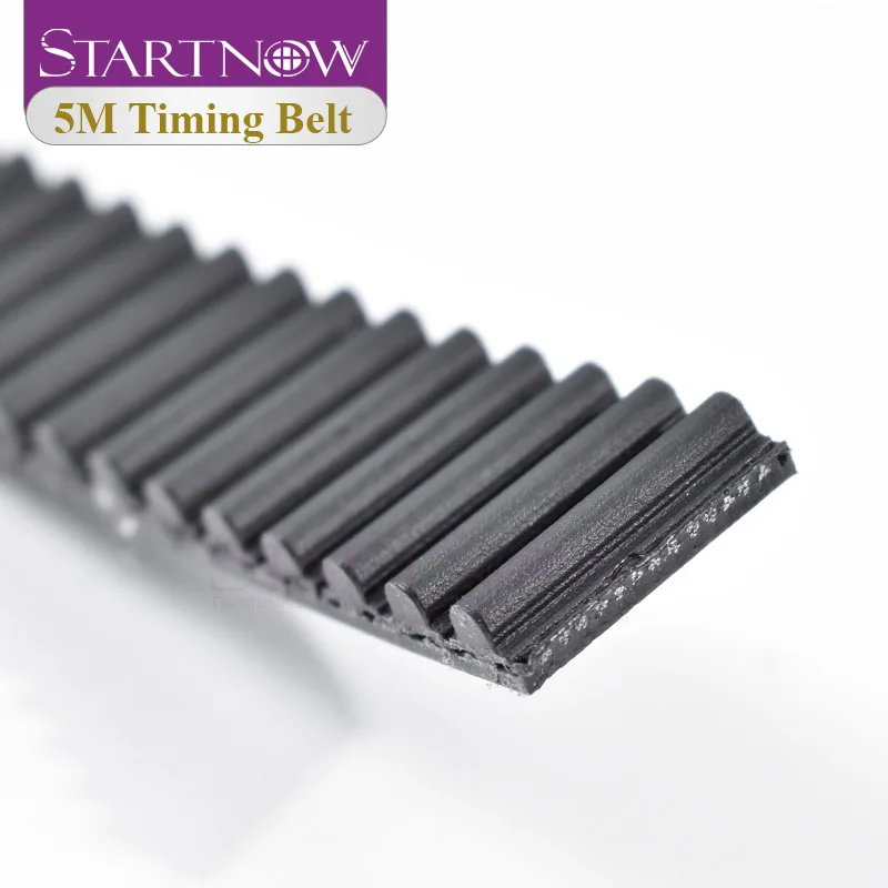 Startnow HTD 5M Series PU Open-Ended Timing Belt Transmission Belts Width 10 15mm 20 30 40mm 50 For 3D Printer CO2 Laser Machine