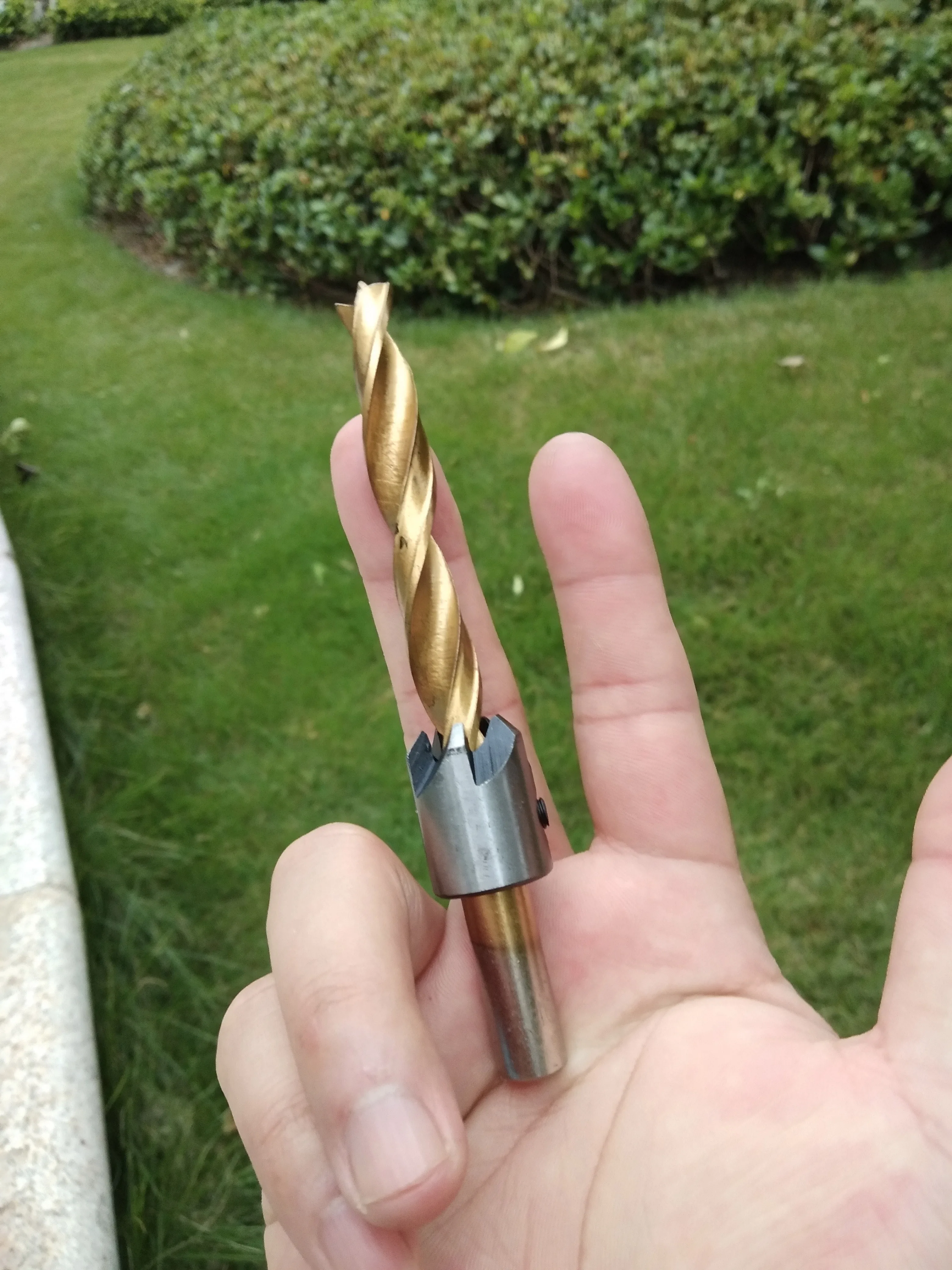 Titanium plated 4pcs/7pcs Useful HSS Woodworking Countersink Drill Bit Set Drill Press Set Chamfer Reamer Woodworking Tools