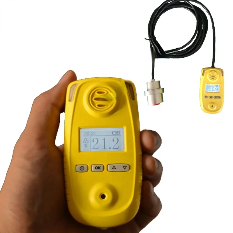 Portable oxygen measuring meter full range O2 gas analzer for  Laboratory and building air quality monitoring