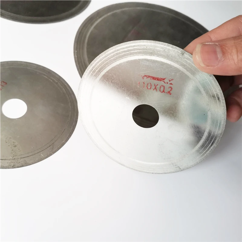 1Pcs Ultra-Thin Circularเพชรใบมีด3/4/5/6/8นิ้วตัดArbor Discตัดหยกแผ่นสำหรับAgateอัญมณีแก้วหินSlits