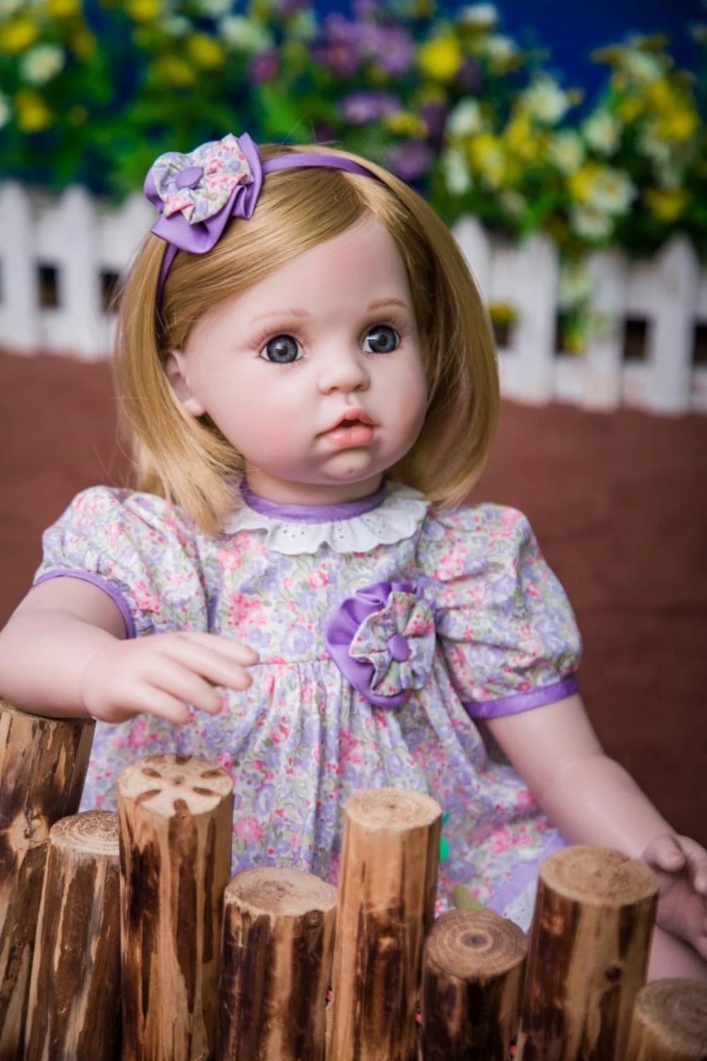 

60cm Reborn Doll Toddler Soft Silicone Limbs 24inch Princess Baby Alive Bebe Girl Lovely Birthday Gift Play House Toy